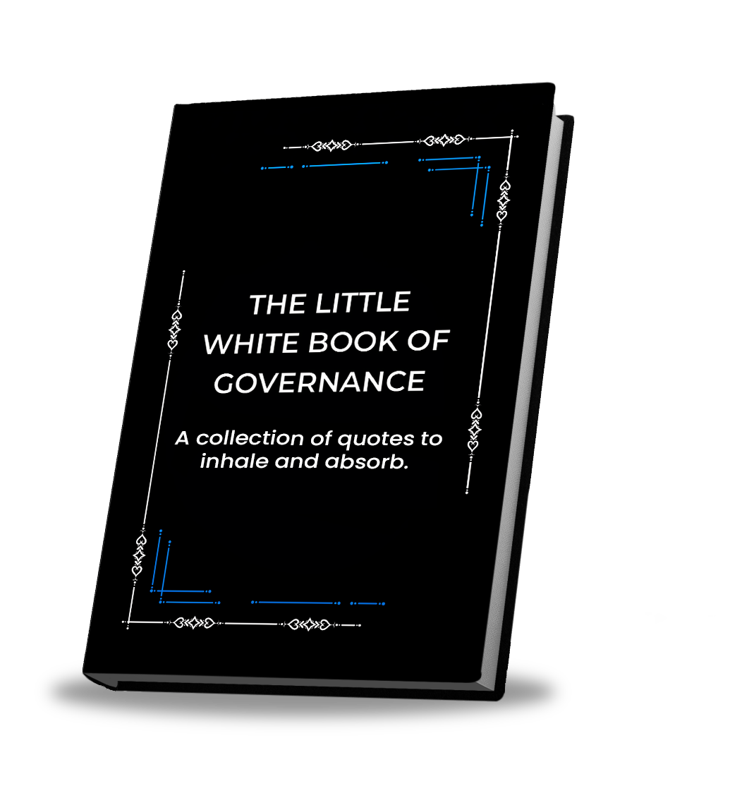 The Little White Book of Governance